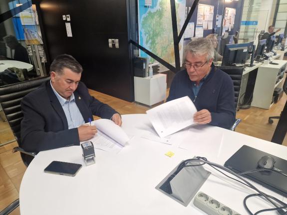 Imaxe da nova:A Xunta e o concello de Portas avanzan na implementación dunha nova Base de Unidade Operativa nesta localidade pontevedresa no marc...