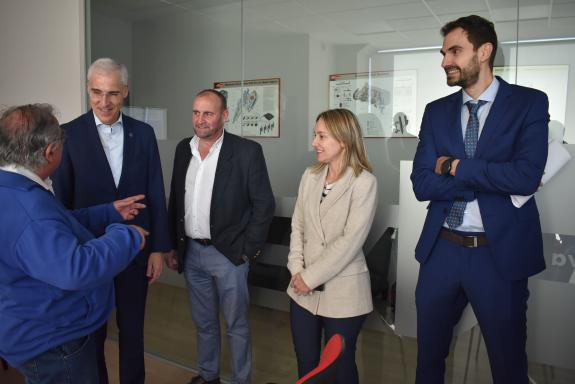 Imaxe da nova:Conde salienta a importancia de seguir acompañando a actividade empresarial e as necesidades das empresas da comarca da Limia