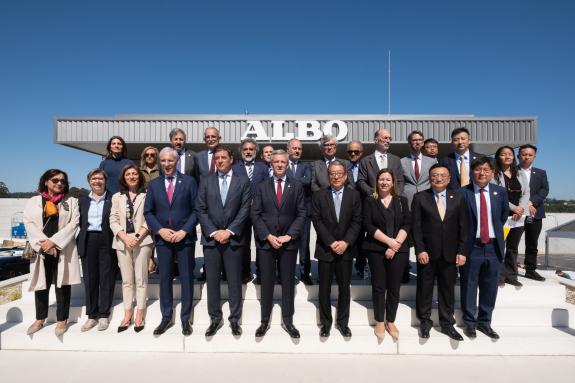 Imaxe da nova:Rueda destaca o pulo do sector conserveiro galego que traballa para seguir liderando o mercado da man da innovación e dos estándare...