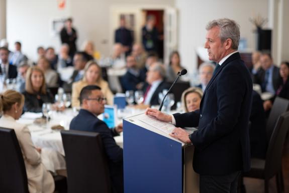 Imaxe da nova:Rueda anima ao tecido empresarial a aproveitar os novos retos e oportunidades que se lle presentan á industria galega para seguir p...