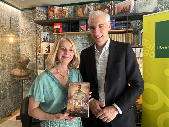 Imaxe da nova:Conde destaca a capacidade da novela histórica para adentrarse nas raíces da cultura política europea