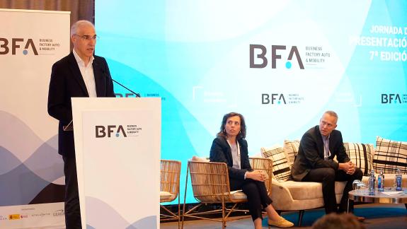 Imaxe da nova:A Xunta de Galicia destaca que a BFAuto é unha plataforma capaz de inxectar innovación, tecnoloxía e talento ao sector da automoció...