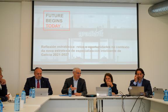 Imagen de la noticia:La Xunta agradece a Gradiant su colaboración en el Polol Aeroespacial y en la nueva estrategia RIS3 y anima a que participe ...