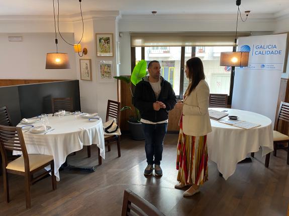 Imaxe da nova:O selo de Galicia Calidade certifica xa a aposta pola excelencia dos restaurantes composteláns O Tamboril e O Ferro