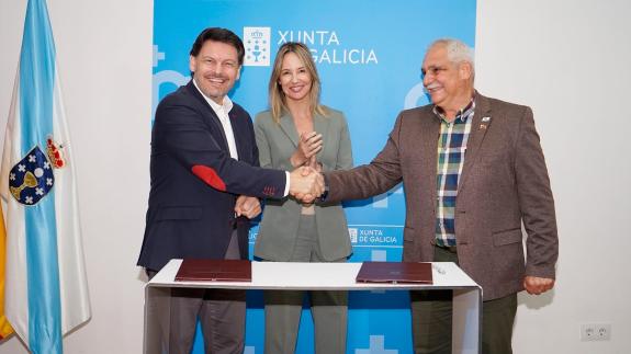 Imaxe da nova:Emigración e a Federación de Venezolanos de Galicia renovan o seu convenio de colaboración para manter as súas oficinas de informac...