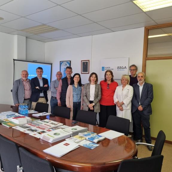 Imaxe da nova:A Xunta avalía co sector forestal a mellora da xestión preventiva dos riscos no traballo