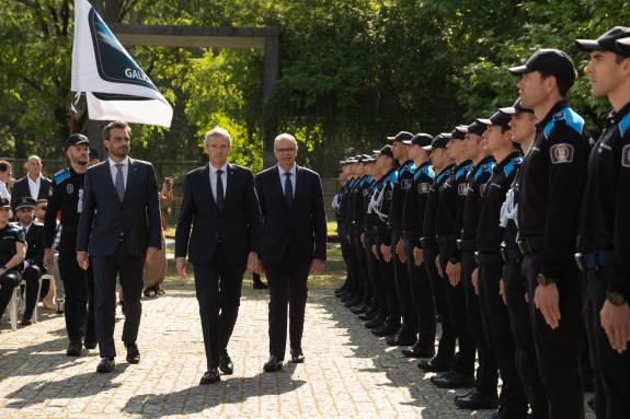 Imaxe da nova:Rueda eloxia o labor dos axentes da Policía Local como servidores públicos e o seu papel para garantir a seguridade da cidadanía ga...