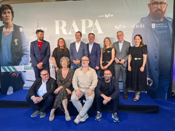 Imaxe da nova:A serie Rapa volve mañá á emisión en Movistarplus+ cunha segunda temporada rodada en Ferrol por Portocabo co apoio da Xunta