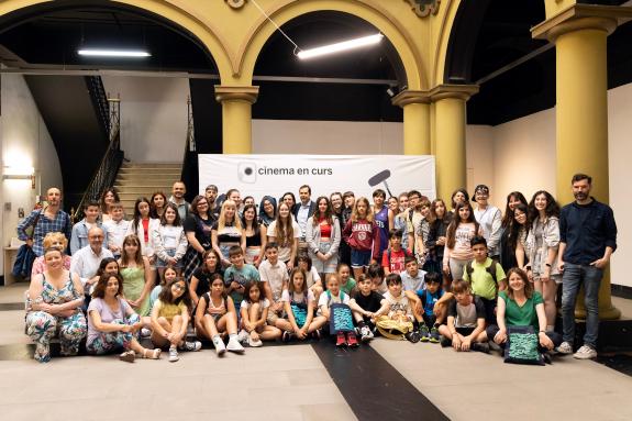 Imaxe da nova:A Filmoteca de Galicia estrea as películas filmadas por 74 estudantes de catro centros de ensino no marco do programa Cinema en Cur...