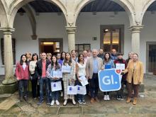 A Xunta entrega os premios de 'Lingua de namorar', o certame que promove as mensaxes de amor en galego entre a mocidade