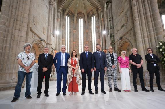 Imagen de la noticia:Intervención del presidente de la Xunta, Alfonso Rueda, en el acto de entrega de las Medallas Castelao 2023