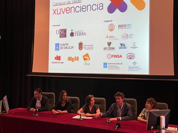 Imagen de la noticia:Javier Arias participa na inauguración da nova edición de XuvenCiencia no Campus Terra