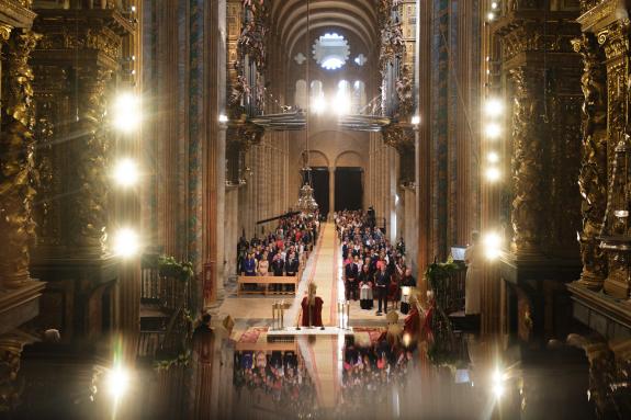 Imagen de la noticia:Intervención del presidente de la Xunta de Galicia como delegado regio en la Ofrenda Nacional al Apóstol Santiago