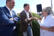 Román Rodríguez participa en Poio no acto institucional do día da Galiza Mártir