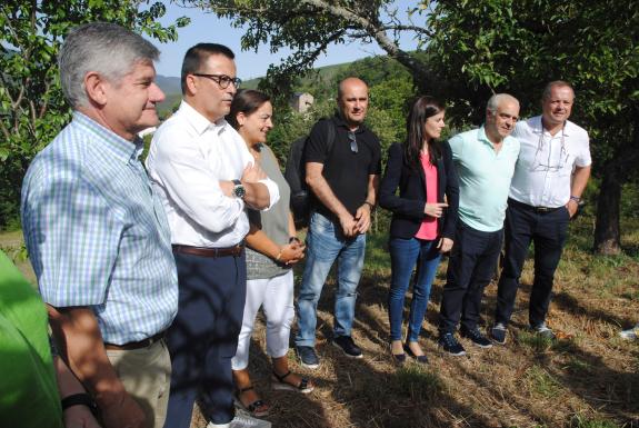 Imaxe da nova:A Xunta avanza na recuperación e xestión das áreas afectadas polos incendios rexistrados no Courel o ano pasado