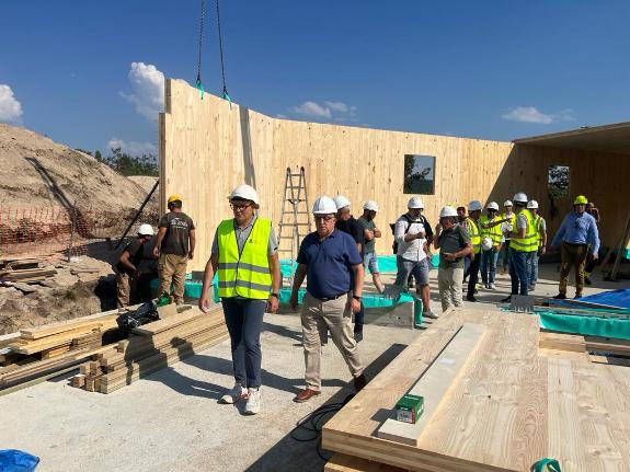 Imaxe da nova:A Xunta destaca a relevancia da futura base de unidade operativa de Muíños para a loita contra os incendios forestais