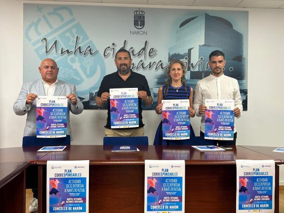 Imagen de la noticia:La Xunta financia actividades de animación sociodeportiva de la Federacion Galega de Fútbol en Narón al amparo del Plan Corr...