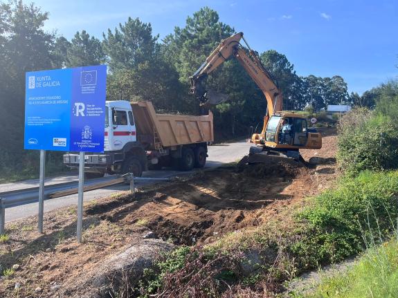 Imaxe da nova:A Xunta comeza as obras do novo aparcadoiro disuasorio para o fomento do vehículo compartido en Vilagarcía de Arousa cun investimen...