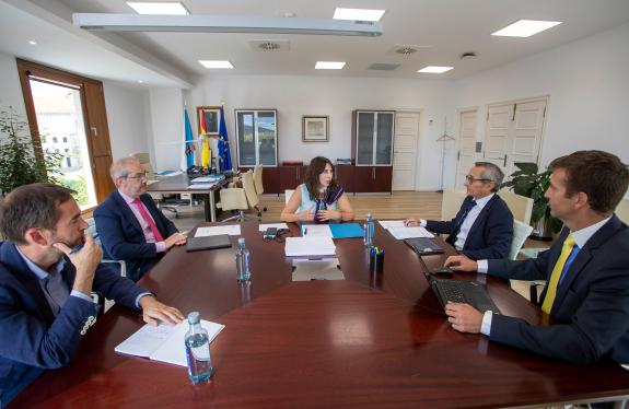 Imaxe da nova:A Xunta aborda con Endesa os proxectos da compañía en Galicia vinculados á transformación das Pontes