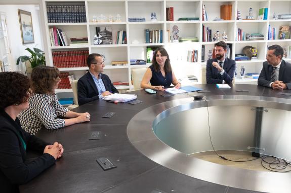 Imaxe da nova:A Xunta avalía con DIHGIGAL os avances na dixitalización das actividades industriais das empresas galegas