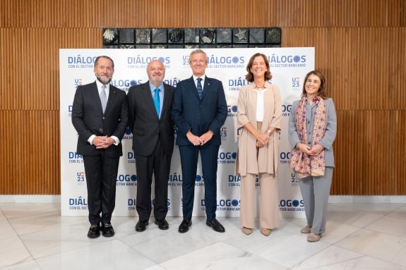 Imaxe da nova:Rueda destaca el papel del tejido empresarial y financiero para impulsar el progreso económico y social de Galicia