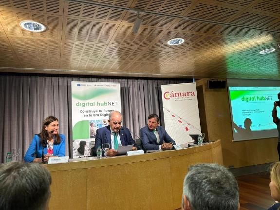 Imaxe da nova:A Xunta pon en valor a transformación dixital de emprendedores e pemes que promoverá a Cámara de Comercio de Pontevedra, Vigo e Vil...