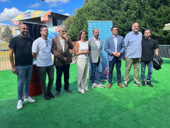 Imaxe da nova:A Xunta reinvindica o Caudal Fest como exemplo de festival musical de calidade estratéxico na promoción do destino