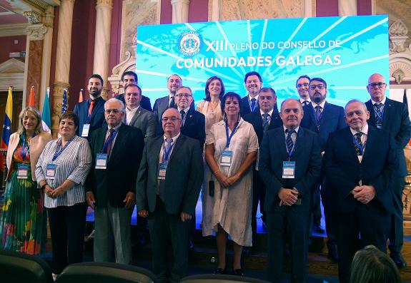 Imaxe da nova:Ángeles Vázquez pon en valor o papel das entidades galegas do exterior como a mellor representación da comunidade en todo o mundo