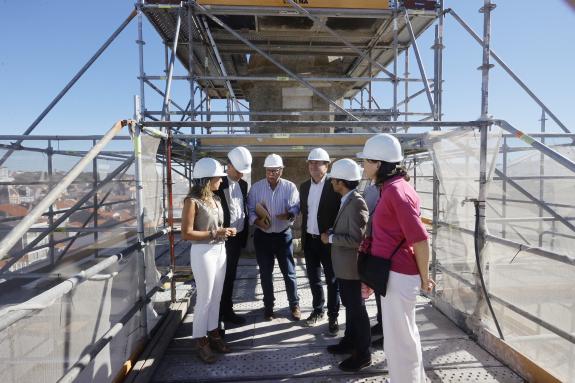 Imaxe da nova:As obras de restauración da Concatedral de San Xiao de Ferrol rematarán no primeiro trimestre de 2024