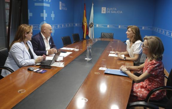 Imaxe da nova:A Xunta e o concello de Cartelle avalían vías de colaboración para humanizar o núcleo de Soutelo