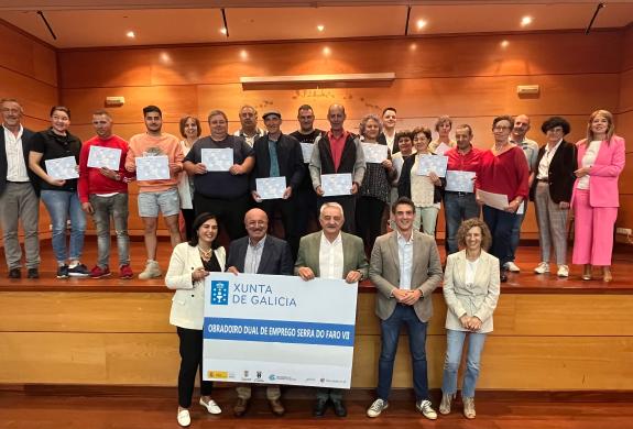 Imagen de la noticia:La Xunta clausura el taller dual de empleo compartido por Chantada y Carballedo, a lo que destinó 534.000 euros