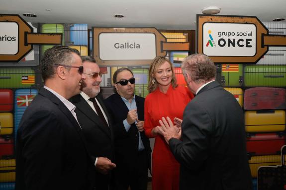Imagen de la noticia:La Xunta agradece al grupo social Once su colaboración en la construcción de una sociedad justa, igualitaria y llena de ilus...