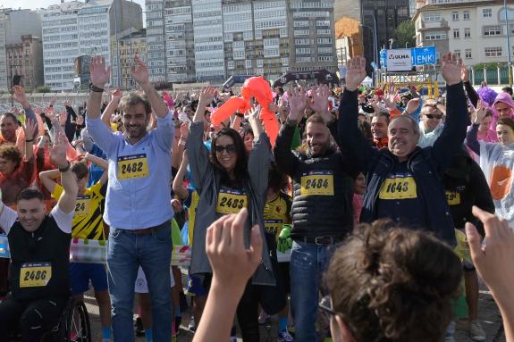 Imaxe da nova:Diego Calvo participou na carreira Enki-2023 para promover a inclusión no deporte das persoas con diversidade funcional