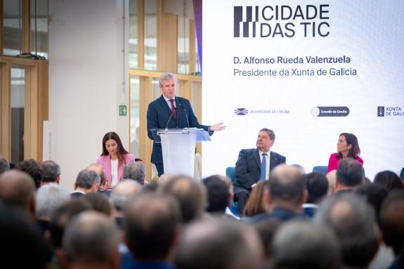Imaxe da nova:O titular do Goberno galego destaca a contribución da Cidade das TIC para a especialización de Galicia nas tecnoloxías emerxentes