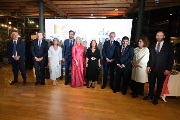 Imagen de la noticia:El presidente de la Xunta destaca el papel del asociacionismo empresarial en el progreso económico y social de una Galicia p...