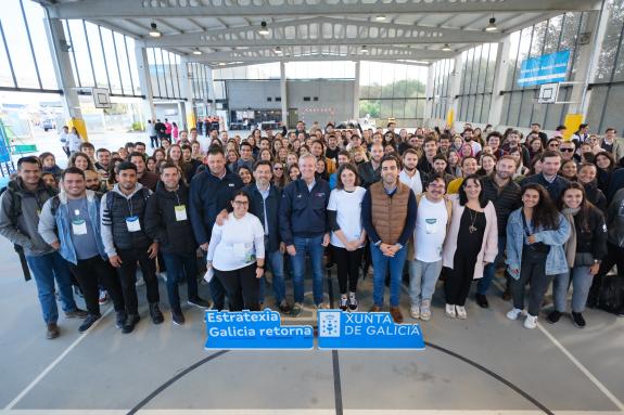 Imaxe da nova:Rueda destaca o enorme talento e “valentía” dos galegos do exterior que veñen a Galicia estudar un máster grazas ás becas BEME