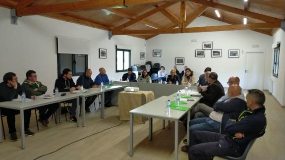 Imaxe da nova:A Xunta trasládalle aos concellos da comarca de Bergantiños a mellora da situación das reservas de auga como consecuencia das últim...