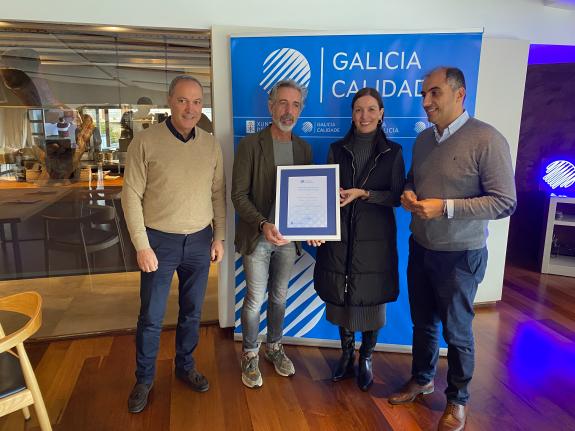 Imagen de la noticia:Casa Solla recibe el sello de garantía Galicia Calidade que certifica su apuesta por la cocina de calidad y proximidad