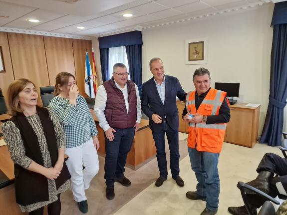 Imaxe da nova:A Xunta concede novos carnés de voluntarios de Protección Civil a varias agrupacións en Ribadumia