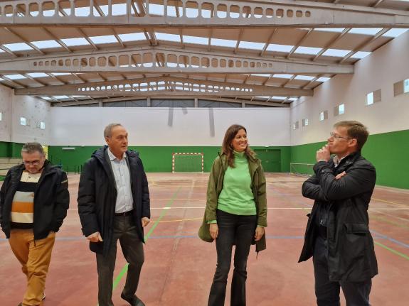 Imaxe da nova:La Xunta impulsa la mejora de la eficiencia energética en el pabellón deportivo de A Lama