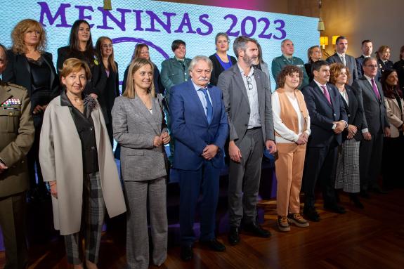 Imagen de la noticia:La secretaria general de la Igualdad asiste a la entrega de los premios Meninas 2023 contra la violencia de género
