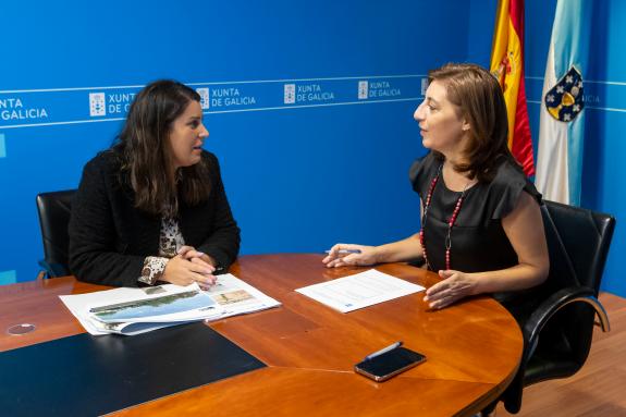 Imagen de la noticia:La Xunta y el ayuntamiento de Vilariño de Conso evalúan el proyecto municipal para rehabilitar inmuebles en la calle San Mar...