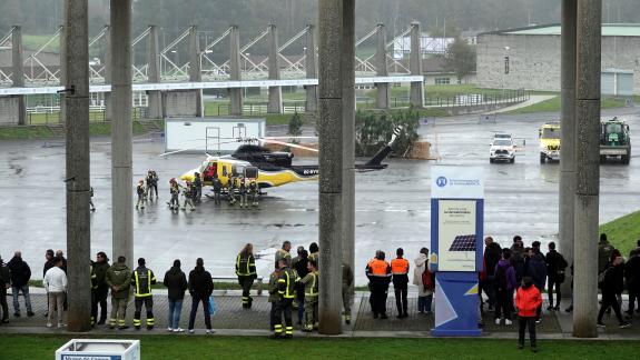 Imagen de la noticia:La Xunta fomenta los simulacros de extinción de incendios para seguir mejorando el dispositivo de lucha contra los fuegos
