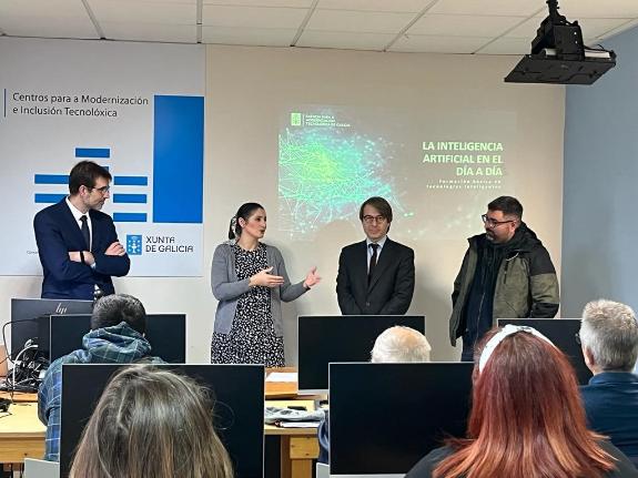 Imagen de la noticia:La Xunta destaca el papel clave de las aulas CeMIT para conseguir una transformación digital inclusiva