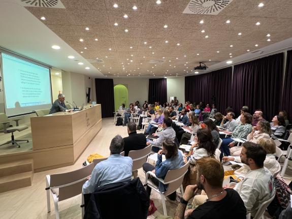 Imaxe da nova:A Xunta expón o seu modelo para a promoción do galego na mocidade na VII Xornada de dinamización lingüística de Baleares