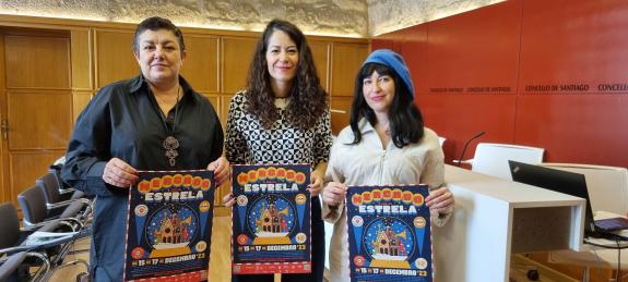 Imaxe da nova:A Xunta apoia a comercialización de artesanía de Galicia no Mercado da Estrela de Santiago