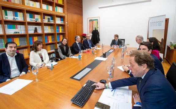 Imaxe da nova:A Xunta aborda coas principais entidades financeiras a situación do mercado hipotecario en Galicia