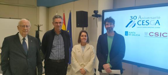 Imaxe da nova:O Cesga fai balance dos seus trinta anos coa vista posta nun segundo computador cuántico e o supercomputador Finisterrae IV