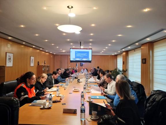 Imagen de la noticia:La Comisión Galega de Protección Civil aprueba la revisión de los planes de protección civil frente a inundaciones y acciden...