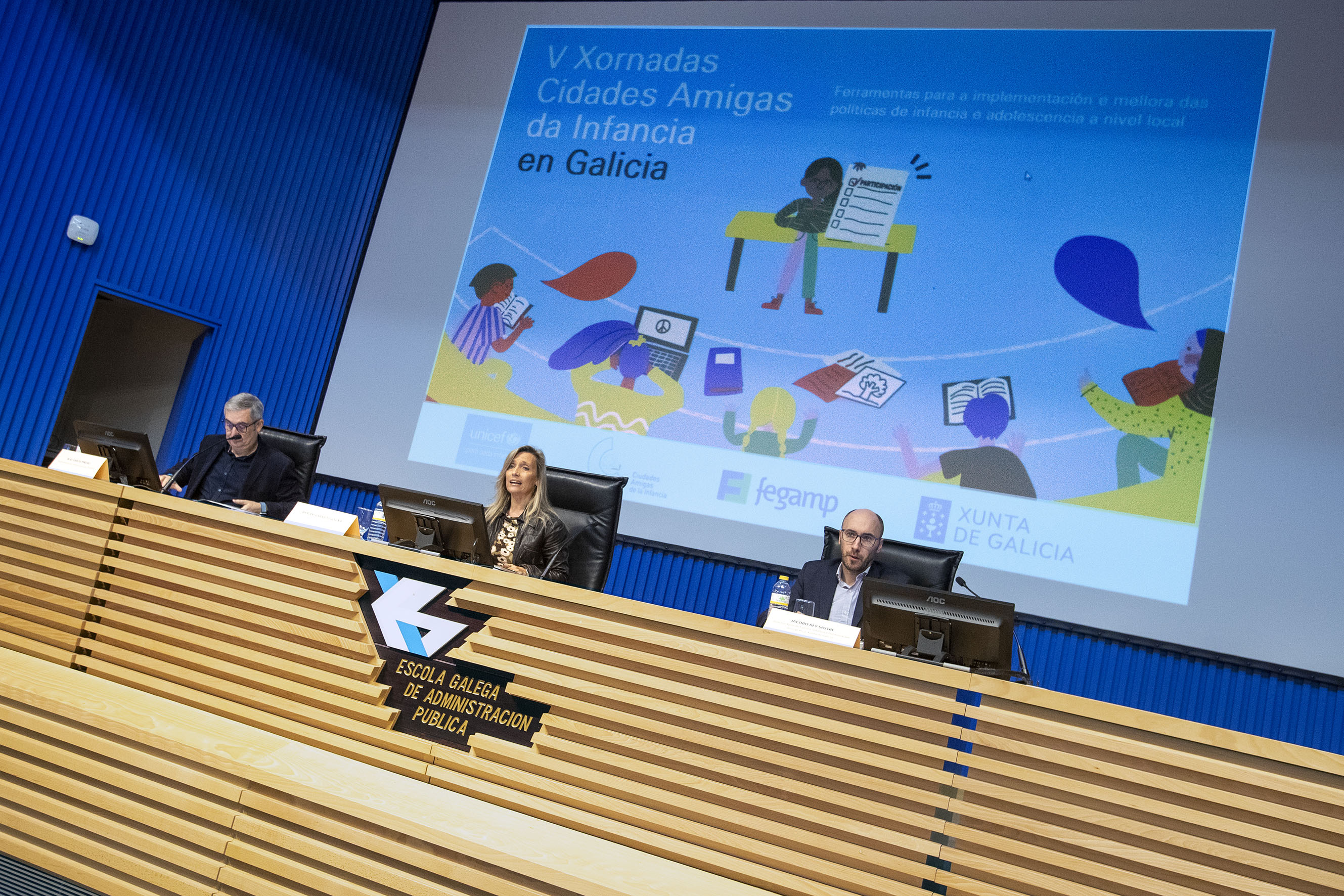 A Xunta dá a benvida aos participantes nas V Xornadas Formativas Cidades Amigas da Infancia